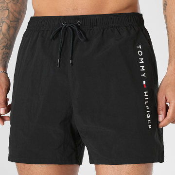 Tommy Hilfiger - Pantaloncino da bagno Medium Drawstring 3748 Nero