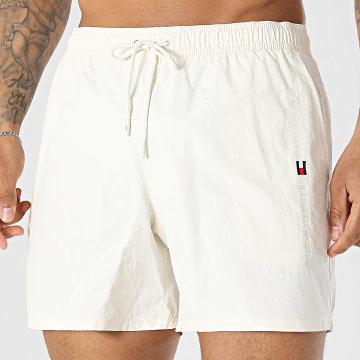 Tommy Hilfiger - Pantaloncino da bagno Medium Drawstring 3748 Beige Chiaro