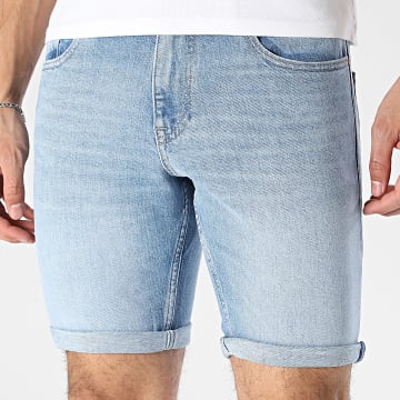 Tommy Jeans - Short Jean Scanton 2981 Blauw Denim