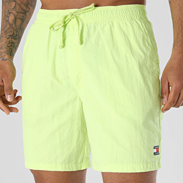 Tommy Jeans - Short Jogging Nylon Club 2824 Jaune Fluo
