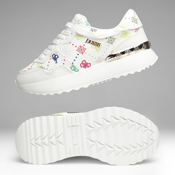 Guess - Sneakers Frau FLPVN4FAL12 Weiß Mehrfarbig