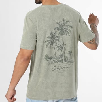 Luxury Lovers - Camiseta Toalla California Verde Kaki