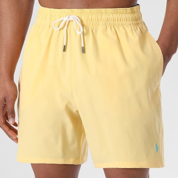 Polo Ralph Lauren - Pantalón corto de baño Original Player amarillo azul claro