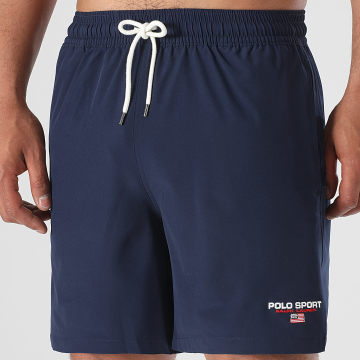 Polo Ralph Lauren - Pantalón Corto de baño Logo Sport Azul Marino