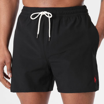 Polo Ralph Lauren - Bañador Original Player Negro Rojo