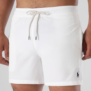 Polo Ralph Lauren - Pantalón Corto de baño Original Player Blanco Negro