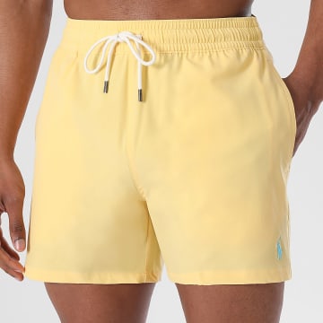 Polo Ralph Lauren - Pantalón corto de baño Original Player amarillo azul claro