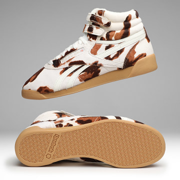 Reebok - Baskets Montantes Femme Hi 100263870 Cow Chalk Gum