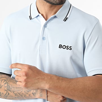 BOSS - Sneaker Short Sleeve Polo Paddy Pro 50469102 Light Blue