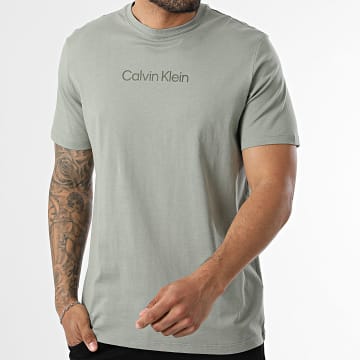 Calvin Klein - T-Shirt Standard Logo LD230 Verde Kaki