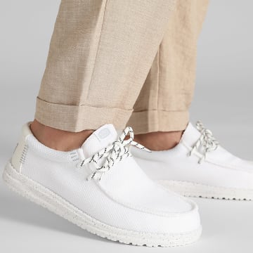 Hey Dude - Mocassini Wally Stretch Sox White x SUPERLACED