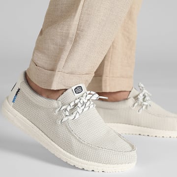 Hey Dude - Mocassini Wally Sport Mesh White x SUPERLACED