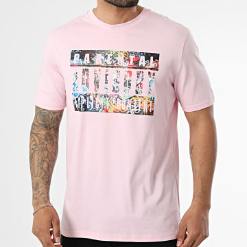 Parental Advisory - T-Shirt Oversize Landscape Rosa