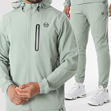 Sergio Tacchini - Completo di tuta Pelle 41129 41130 Verde