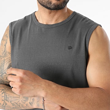 Superdry - Tank Top Classic Cotton Linen M6010954A Anthracite Grey
