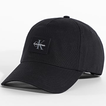 Calvin Klein - Gorra Monologo Parche de Goma D5136 Negro