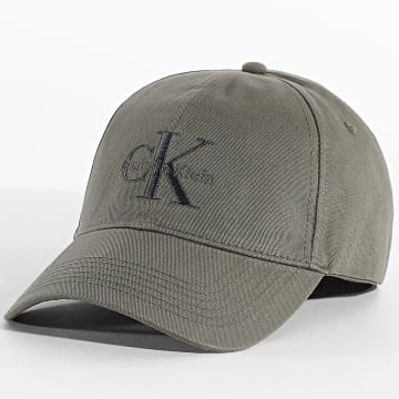 Calvin Klein - Gorra Mono Logo Bordado 5004 Verde Kaki