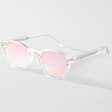 Classic Series - Zonnebril 137 Transparant Roze Oranje
