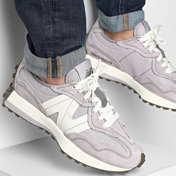New Balance - Baskets 327 U327W88S Truffle Salt