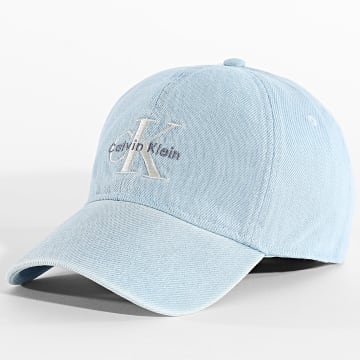 Calvin Klein - Cappellino Monologo Embroidery Denim 5007 Denim Blu