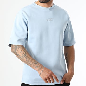 Comme Des Loups - T-Shirt Oversize Japan Blu Chiaro