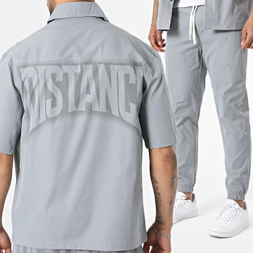 Uniplay - Ensemble Chemise Manches Courtes Et Pantalon Jogging 76A Gris