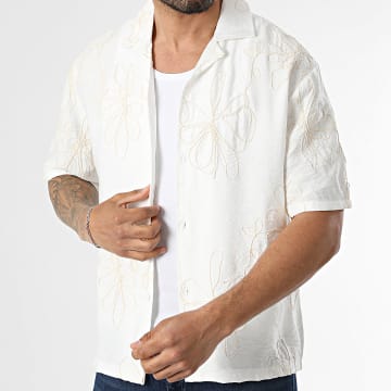 Uniplay - Chemise Manches Courtes 161 Beige Clair