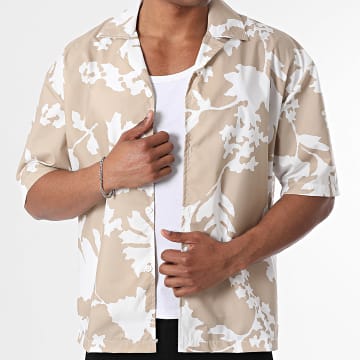 Uniplay - Short Sleeve Shirt 268 Beige White