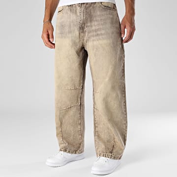 Uniplay - Vaquero Baggy 540 Beige Marrón