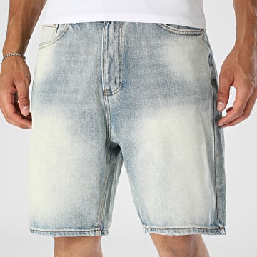 Uniplay - Short Jean Loose 522 Beige Denim Blue