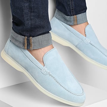 Classic Series - Mocasines 008 Azul Hielo