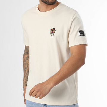 Looney Tunes - Camiseta Oversize Patch Taz Beige