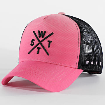 Watts - Trucker Hoed Tokyo Roze Zwart