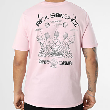 Rick Et Morty - Tee Shirt Oversize Science Grandpa Rose