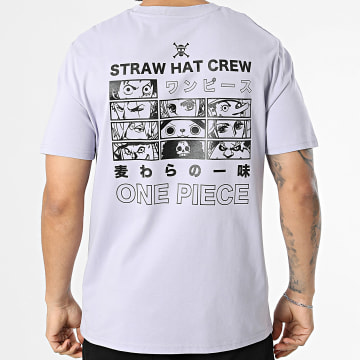 One Piece - Tee Shirt Oversize Straw Hat Crew Violet