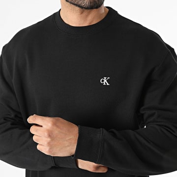 Calvin Klein - Camisola com Capuz Crewneck 296G Preto