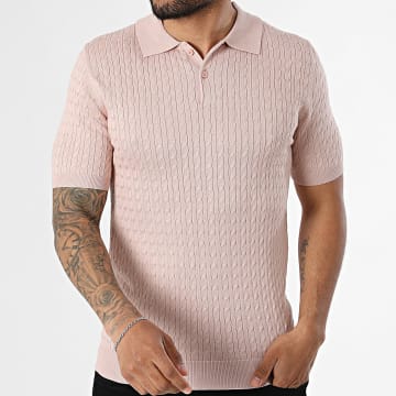 Frilivin - Polo Korte Mouwen Mesh 662 Roze