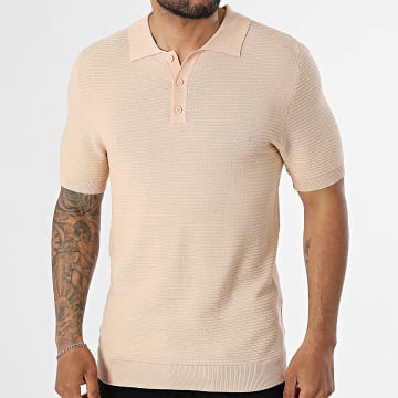 Frilivin - Polo Manga Corta Malla 679 Salmón