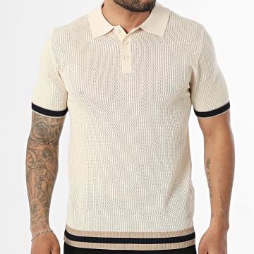 Frilivin - Polo Manga Corta Tejido 815 Beige