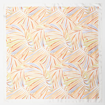 Frilivin - Halstuch L32 Orange Gelb Weiß