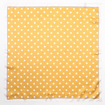 Frilivin - Halstuch L32 Senfgelb Beige Grau