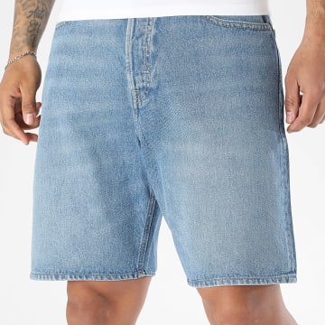 Jack And Jones - Pantaloncino Jean Loose Tony Original Blu Denim