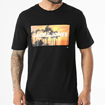 Jack And Jones - Camiseta Diana Negro