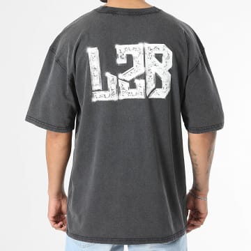 L2B Gang - Tee Shirt Oversize Nés Pour Briller Gris Chiné