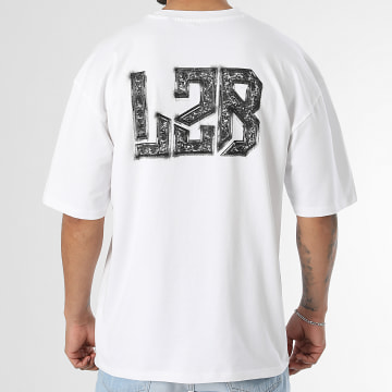 L2B Gang - Tee Shirt Oversize Nés Pour Briller Blanc