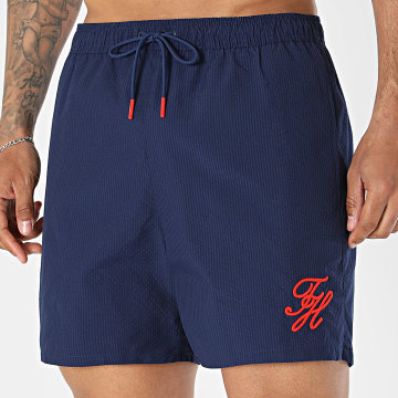 Tommy Hilfiger - Swimwear Striped Drawstring Ithaca Script 3750 Navy Blue Red
