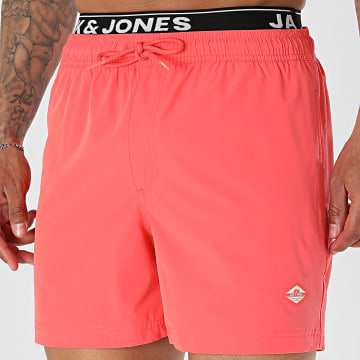 Jack And Jones - Calção de banho Maui Surf Double Coral Escuro