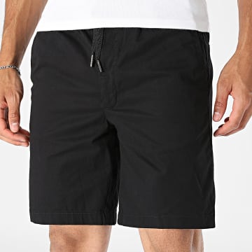 Jack And Jones - Calção Chino Relaxed Fit Jaiden Rocco Hybrid Preto