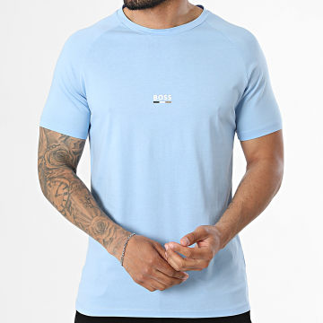 BOSS - T-Shirt Slim 50517970 Blu Chiaro