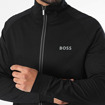BOSS - Felpa Con Zip Authentic 50545564 Nero
